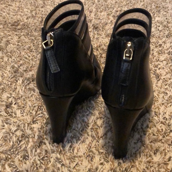 Black Derek Lam Meryl pointed-toe wedge heels - Picture 4 of 8